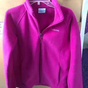 Columbia pink sweatshirt